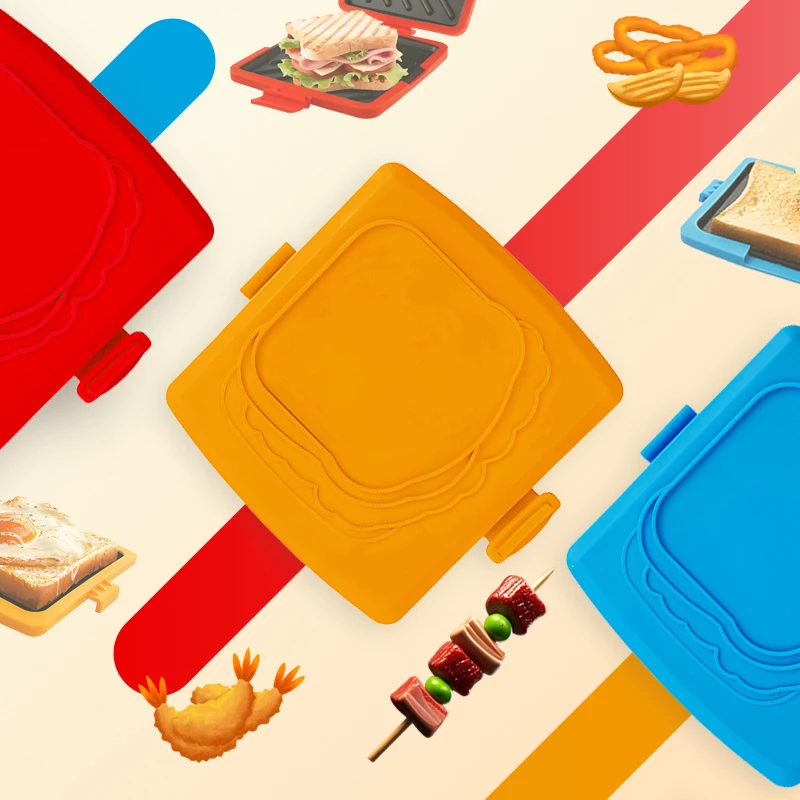 Juego de 3 tostadoras de sándw - Toaster reseña y precio