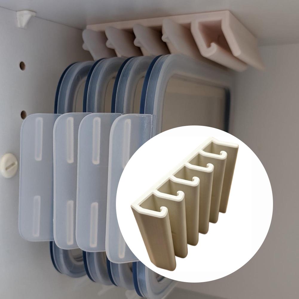 Soporte para tapas de recipien - Kitchen Appliances Cabinet reseña y precio