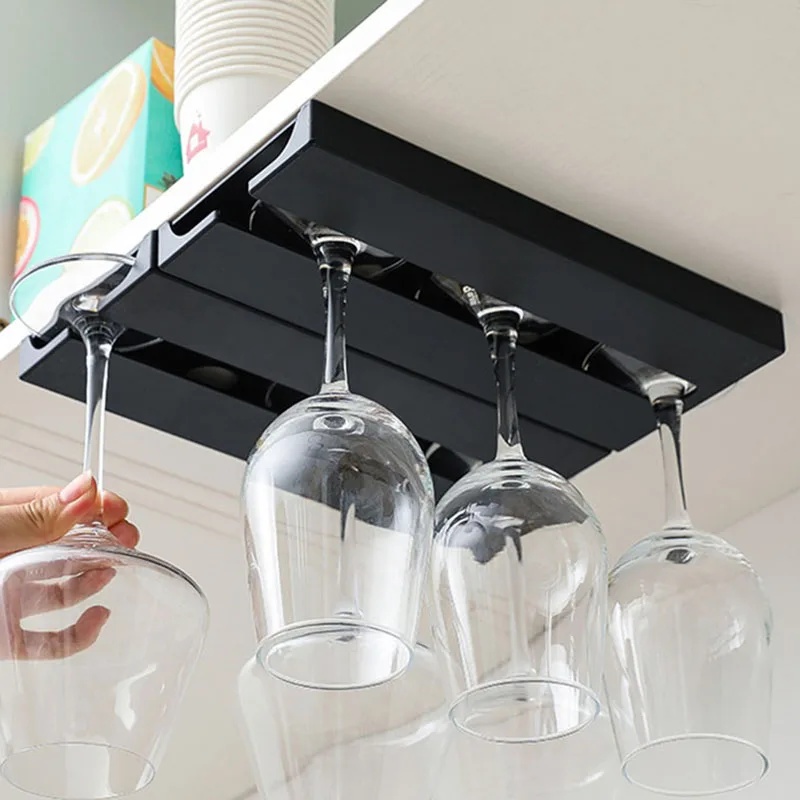 Soporte creativo para copas de - Kitchen Appliances Cabinet reseña y precio