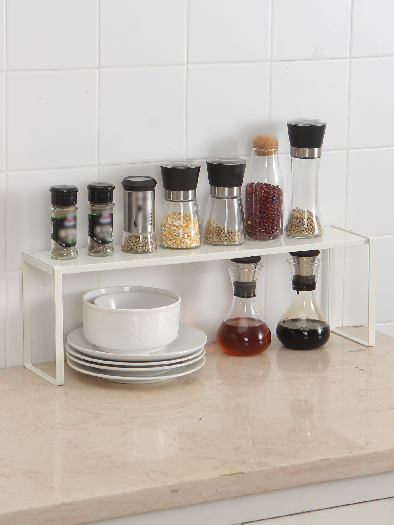 Organizador de encimera de coc - Kitchen Appliances Cabinet reseña y precio