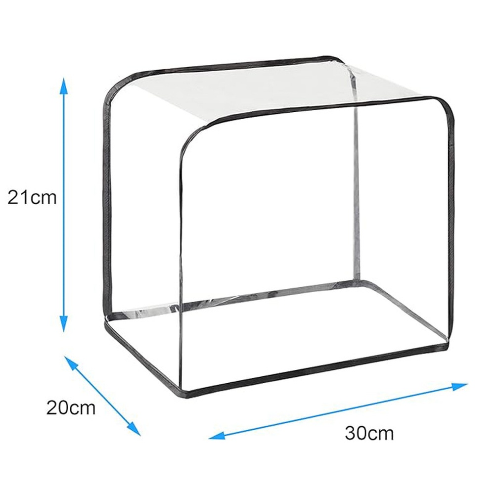 Cubierta transparente para tos - Toaster reseña y precio