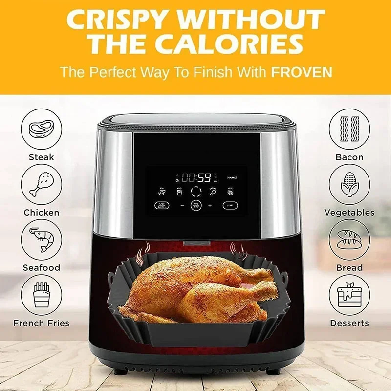 Cesta para freidora de aire de - Air Fryer reseña y precio