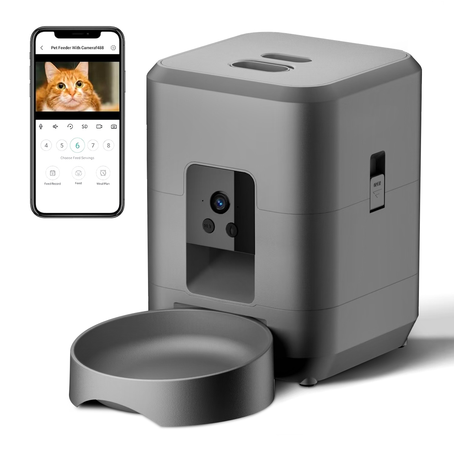 Comedero automático para gatos - Kitchen Appliances Video reseña y precio
