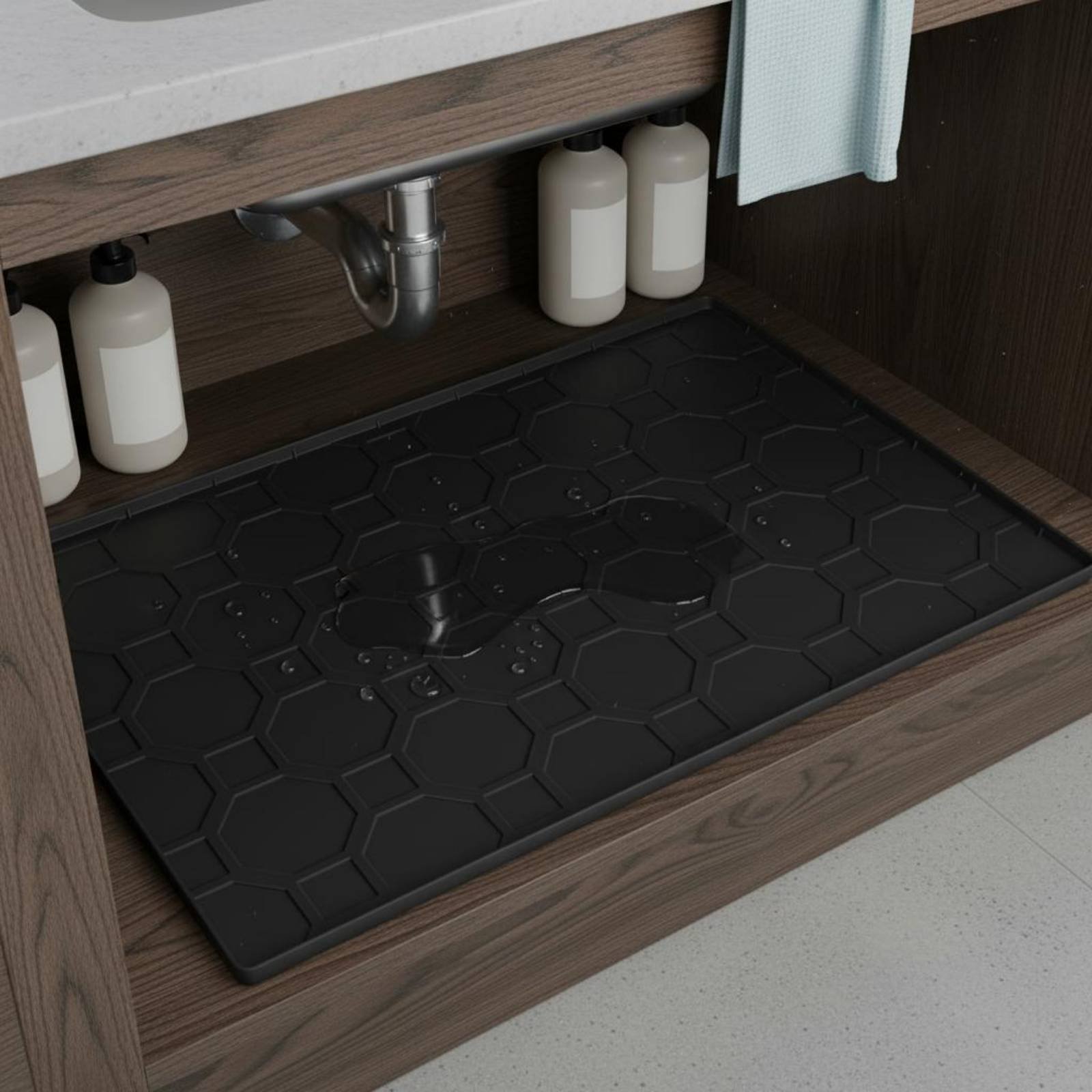 Tapete Impermeable para Debajo - Kitchen Appliances Cabinet reseña y precio
