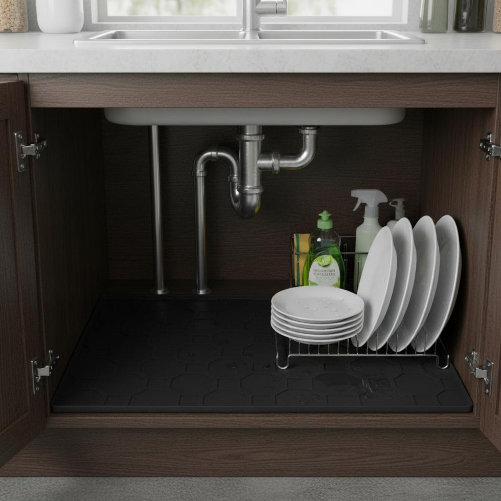 Tapete Impermeable para Debajo - Kitchen Appliances Cabinet reseña y precio