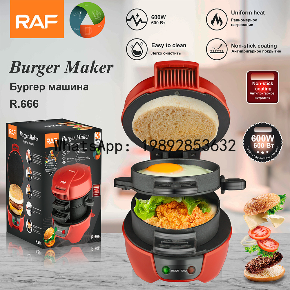 Máquina para hacer hamburguesa - Toaster reseña y precio