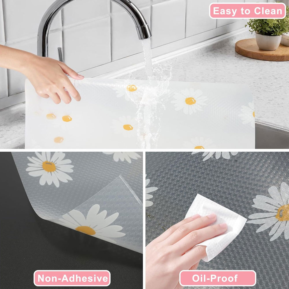 1 Rollo de Revestimientos para - Kitchen Appliances Cabinet reseña y precio